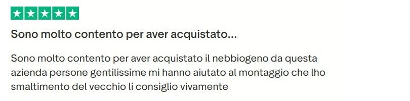 Recensioni Daze Nebbiogeni antifurto
